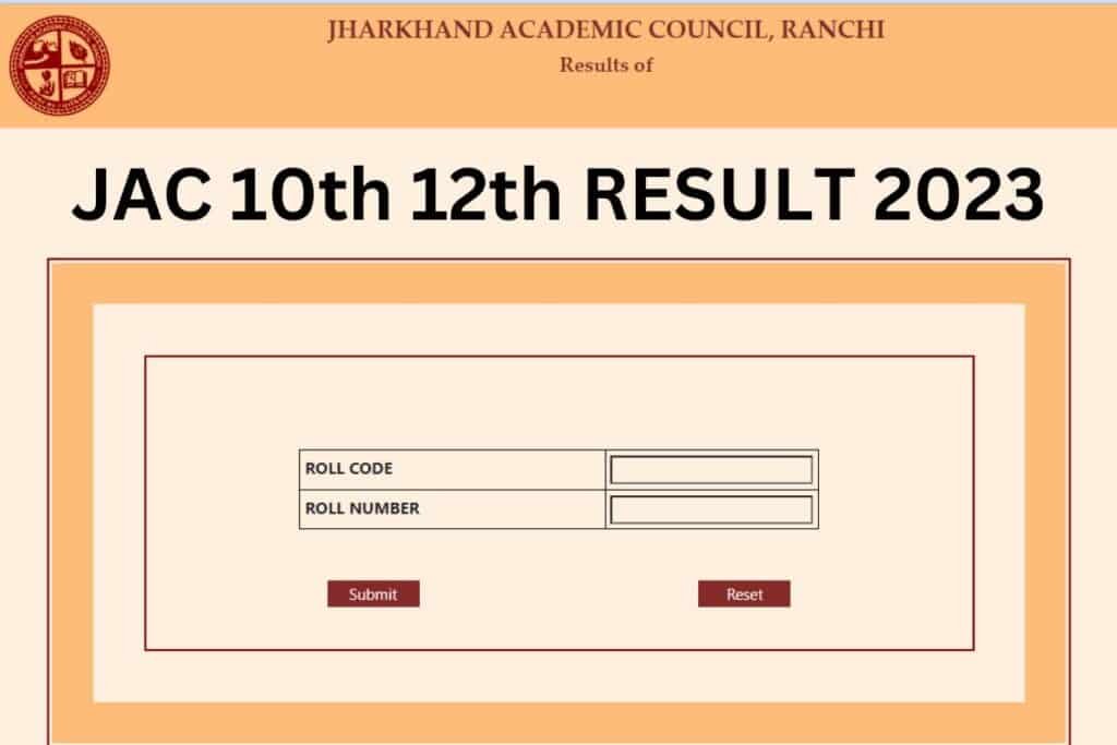 JAC 10th and 12th Result 2023: Check Jharkhand Board Exam Results on JACResults.com