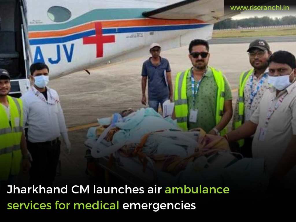 Jharkhand CM launches air ambulance services for medical emergencies