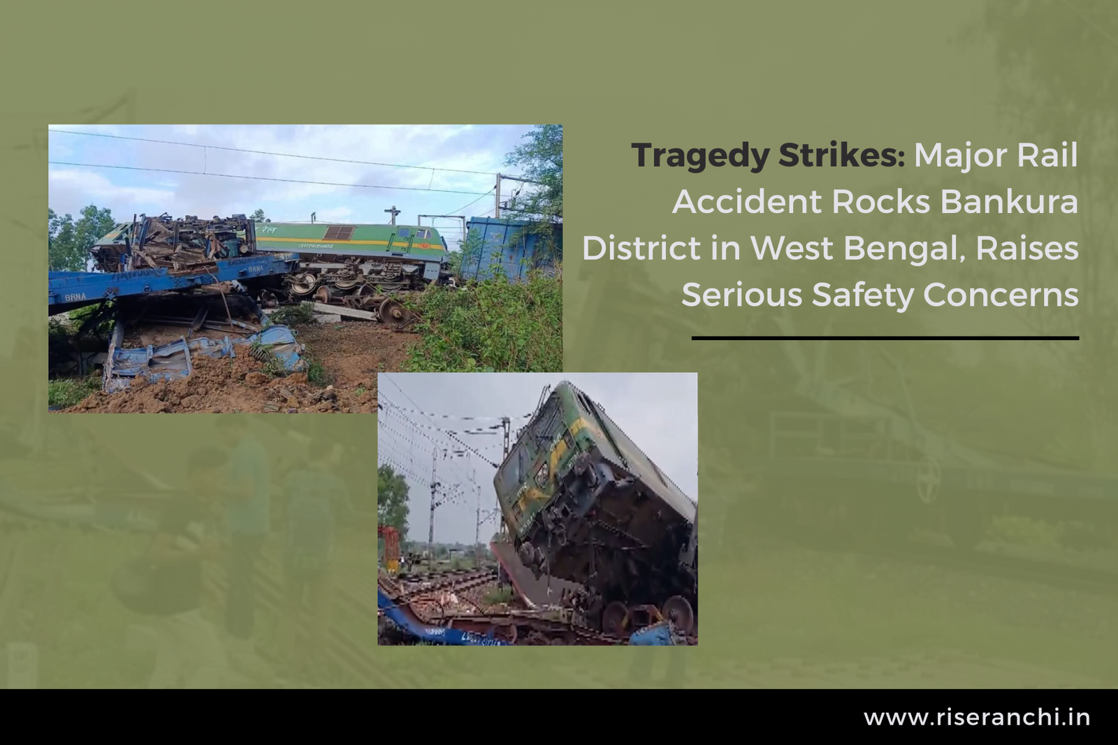 Tragedy Strikes: Major Rail Accident Rocks Bankura District in West Bengal, Raises Serious Safety Concerns