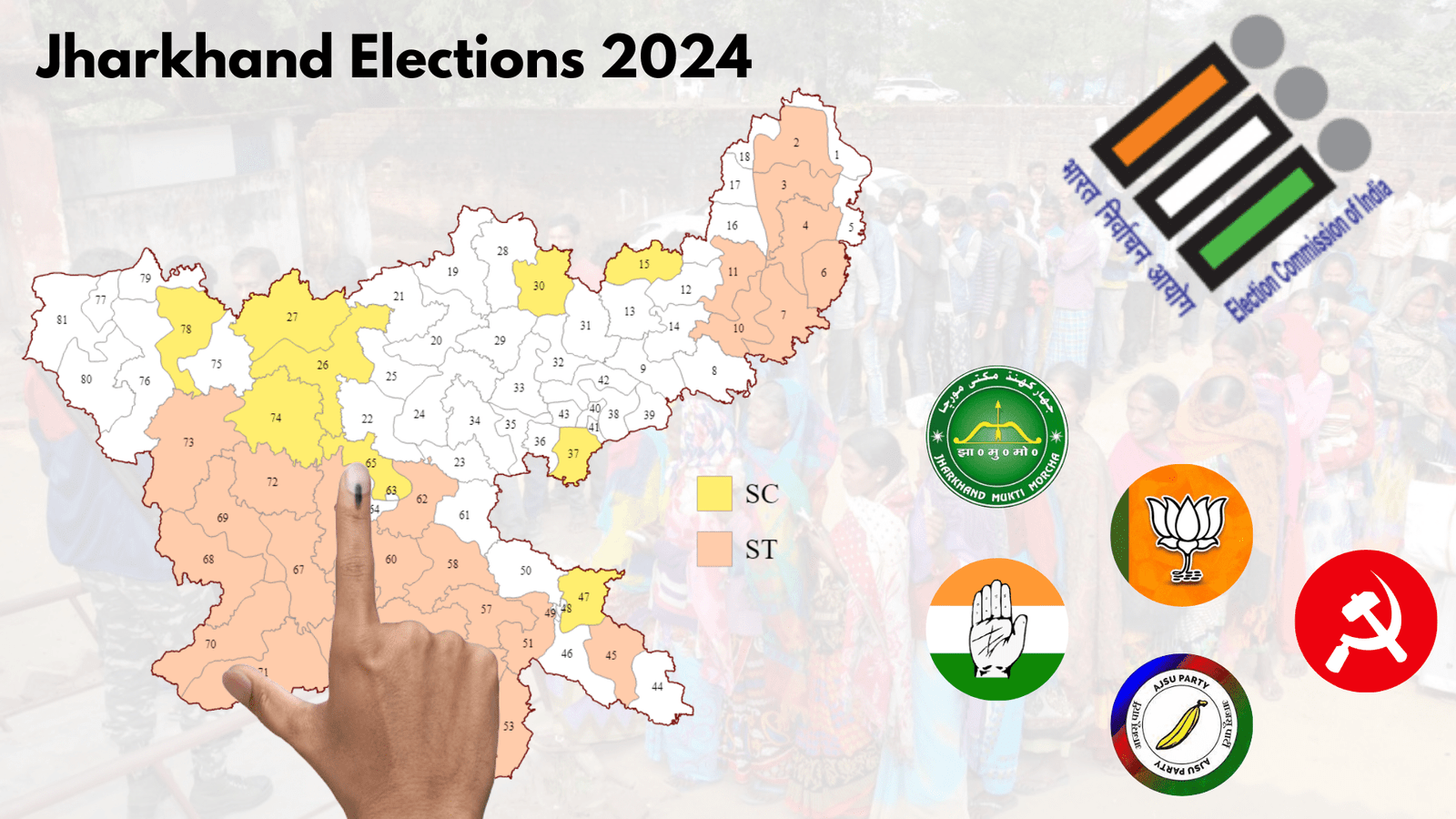 Jharkhand State Elections 2024: Analysing Trends and Prospects